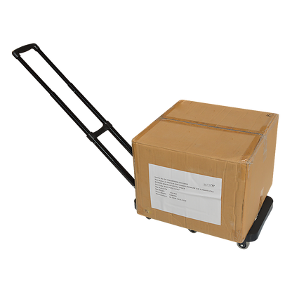 Foldable Trolley Cart With 6 Rotating Wheels
