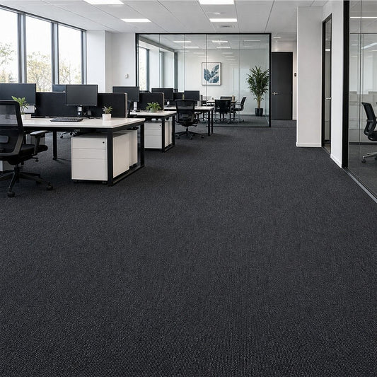 Premium Carpet Tiles Box, Charcoal