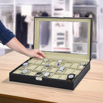 Luxury 24 Slot Watch Display Case