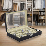 Luxury 24 Slot Watch Display Case