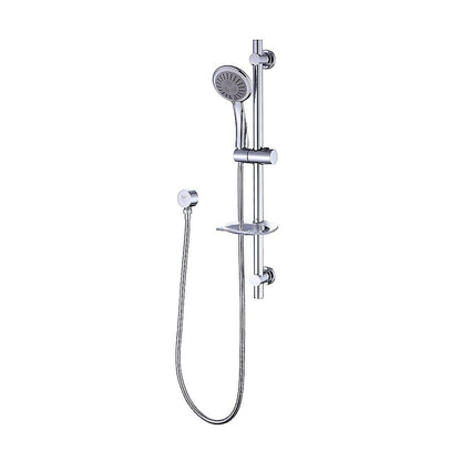 Hand Held Shower Rail Soap Dish Bathroom Set