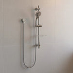 Premium Hand Held Shower Rail Soap Dish Bathroom Set