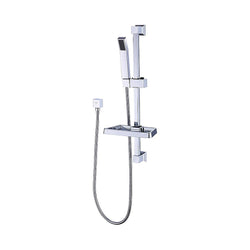 Hand Held Shower Rail Soap Dish Bathroom Set