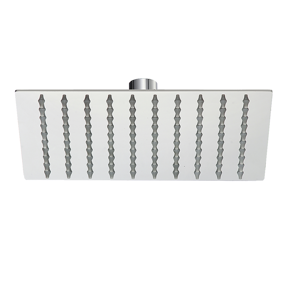 200Mm Shower Head Square 304Ss Polished Chrome Finish