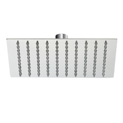 200Mm Shower Head Square 304Ss Polished Chrome Finish