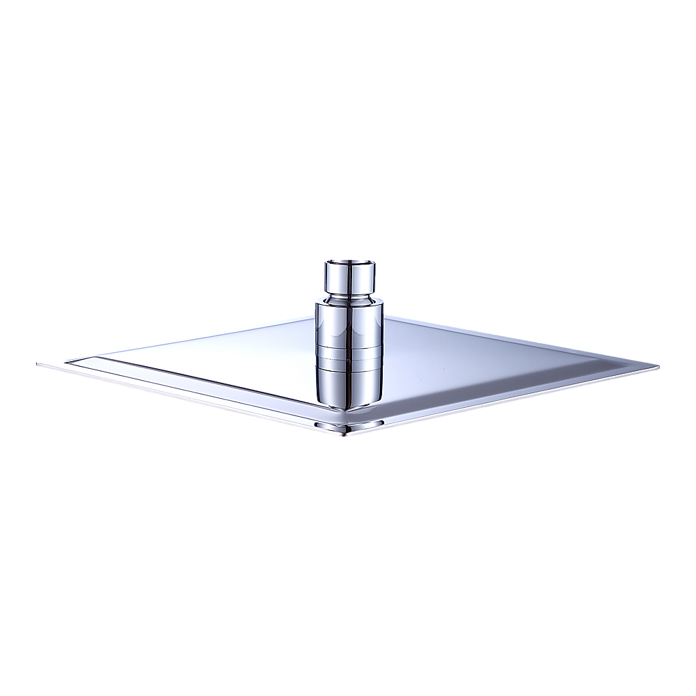 200Mm Shower Head Square 304Ss Polished Chrome Finish