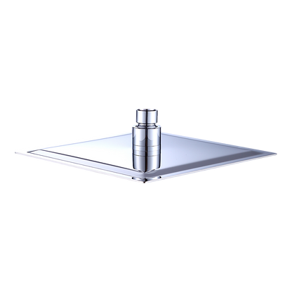 200Mm Shower Head Square 304Ss Polished Chrome Finish