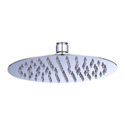 200Mm Shower Head Round 304Ss Polished Chrome Finish