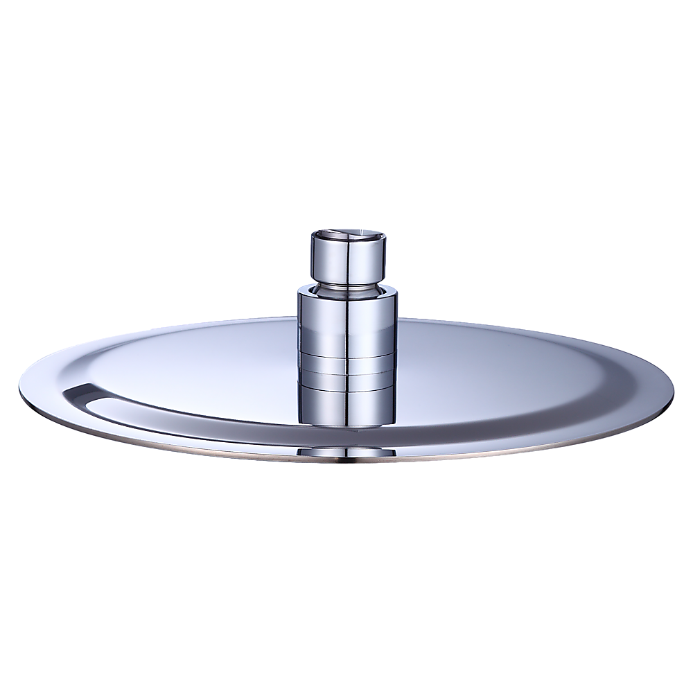200Mm Shower Head Round 304Ss Polished Chrome Finish
