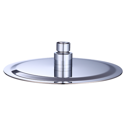 200Mm Shower Head Round 304Ss Polished Chrome Finish