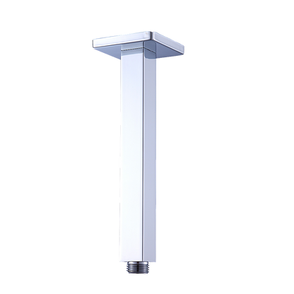 Shower Head Arm Wall Connector Square Bathroom Rainforest Showerhead