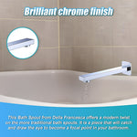 185mm Bath Spout Polished Chrome Finish