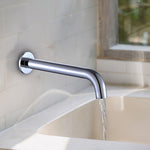 220Mm Bath Spout In Polished Chrome Finish