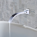 180Mm Bath Spout Polished Chrome Finish