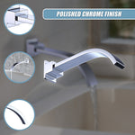 180Mm Bath Spout Polished Chrome Finish