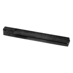 2.2m Gymnastics Folding Balance Beam Black Synthetic Suede