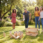 Number Toss Wooden Outdoor Games Set