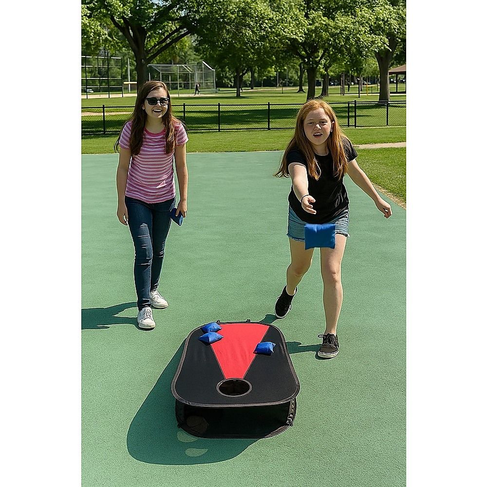 Portable Corn Hole Boards With Bean Bags