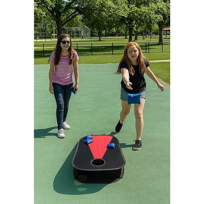 Portable Corn Hole Boards With Bean Bags