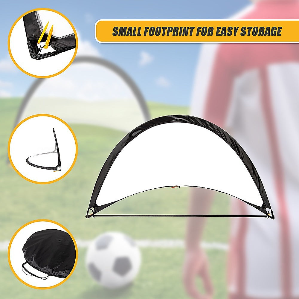 Pop Up Portable Soccer Football Goals