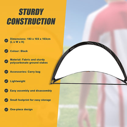 Pop Up Portable Soccer Football Goals