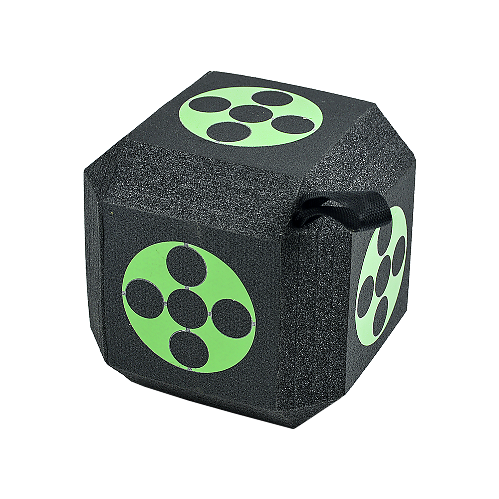 Reusable 18-Sided 3D Archery Dice Target Cube