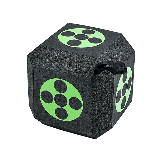 Reusable 18-Sided 3D Archery Dice Target Cube