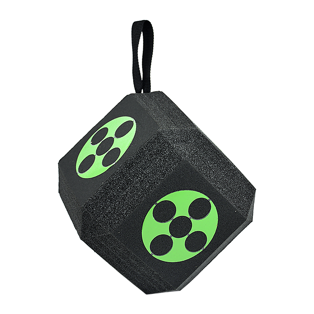 Reusable 18-Sided 3D Archery Dice Target Cube