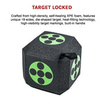 Reusable 18-Sided 3D Archery Dice Target Cube