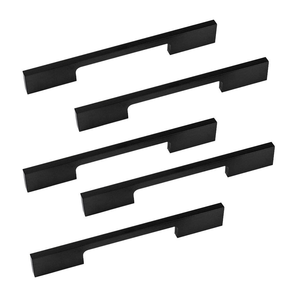 128Mm Black Kitchen Cabinet Handles