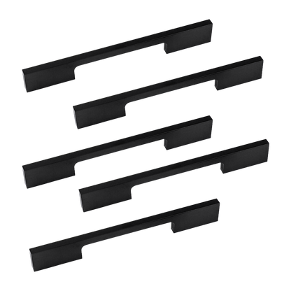 128Mm Black Kitchen Cabinet Handles