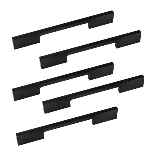 128Mm Black Kitchen Cabinet Handles