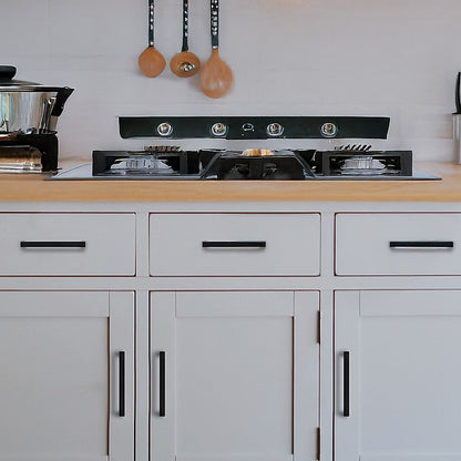 128Mm Black Kitchen Cabinet Handles