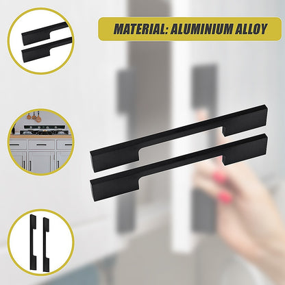 128Mm Black Kitchen Cabinet Handles