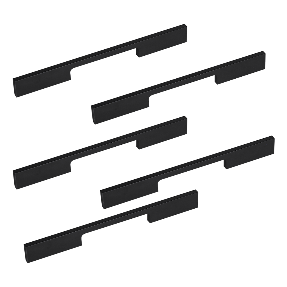 160Mm Black Kitchen Cabinet Handles