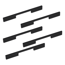 160Mm Black Kitchen Cabinet Handles