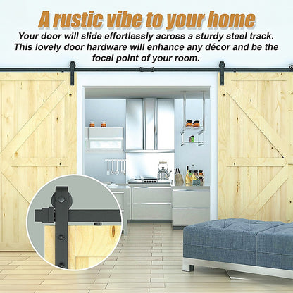 3.6M Sliding Barn Door Hardware