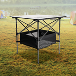 Folding Camping Table - Heavy Duty Steel & Aluminium