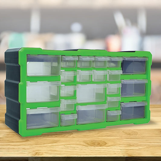 Home Garage 22-Drawer Parts Organizer