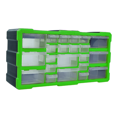 Home Garage 22-Drawer Parts Organizer