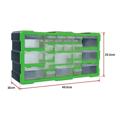 Home Garage 22-Drawer Parts Organizer