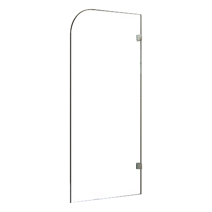 700 x 1450mm Frameless Bath Panel 10mm Glass Shower Screen