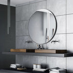 Round Wall Mirror Bathroom Makeup Mirror-80cm/90cm