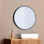 Round Wall Mirror Bathroom Makeup Mirror-80cm/90cm