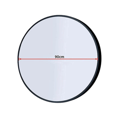 Round Wall Mirror Bathroom Makeup Mirror-80cm/90cm