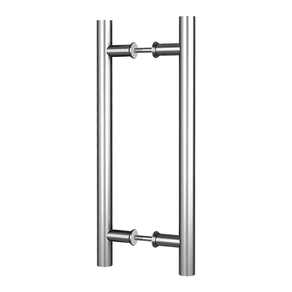 Round 300mm Push Pull Stainless Steel Door Handle