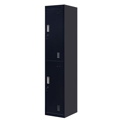 Dual-Compartment Vertical Wardrobe Space-Saving Organization