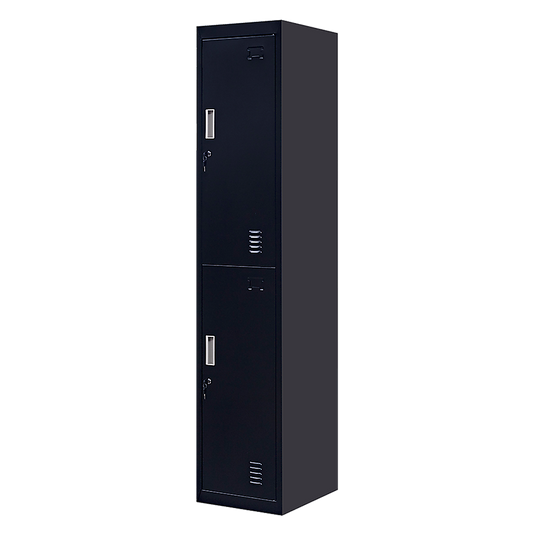 Dual-Compartment Vertical Wardrobe Space-Saving Organization