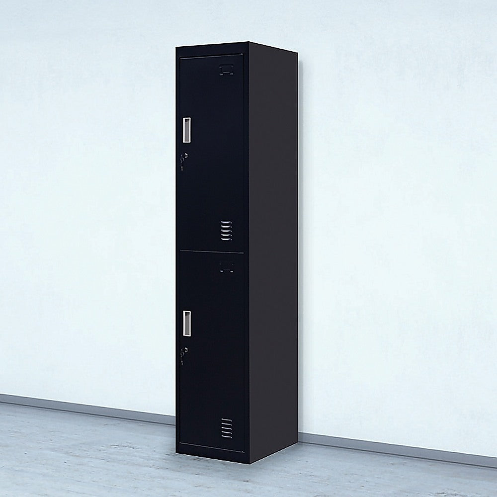 Dual-Compartment Vertical Wardrobe Space-Saving Organization