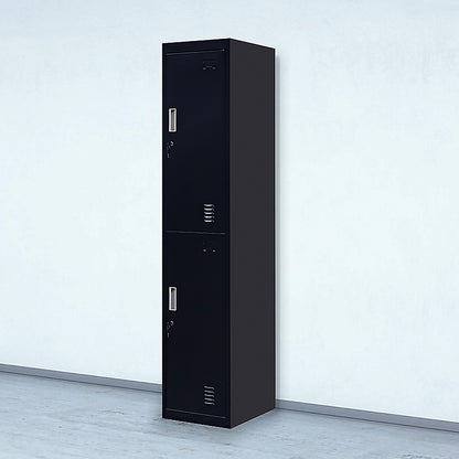 Dual-Compartment Vertical Wardrobe Space-Saving Organization